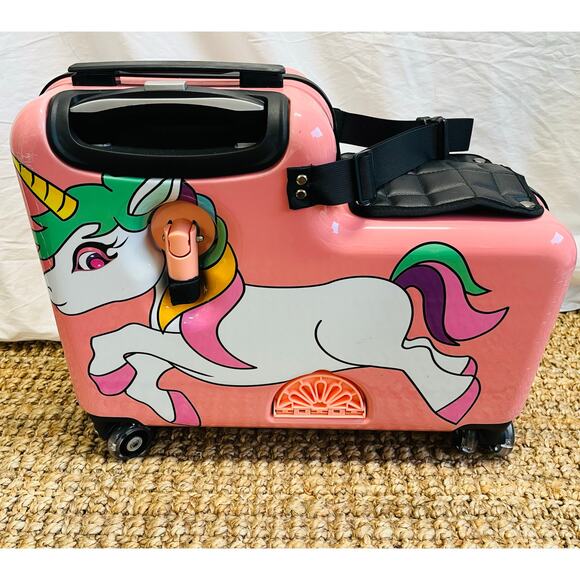 Younglingz Glam Lil Flyer Go Unicorn Luggage - Picture 1 of 10